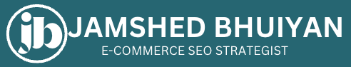 Ecommerce SEO Strategist, Jamshed Bhuiyan Logo.